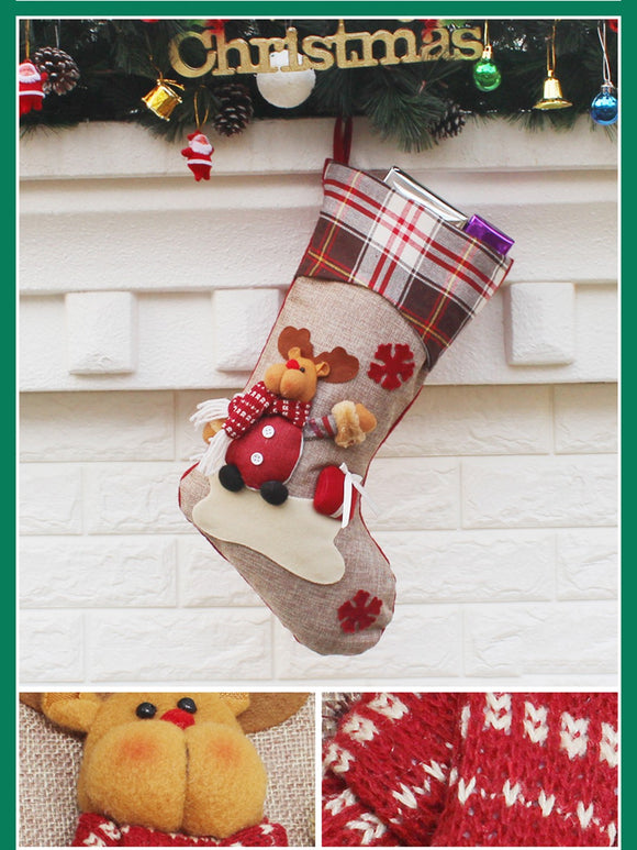 Santa, the Snowman, and Rudolph: A Christmas Stocking Story
