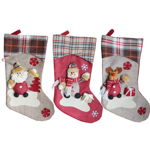 Santa, the Snowman, and Rudolph: A Christmas Stocking Story